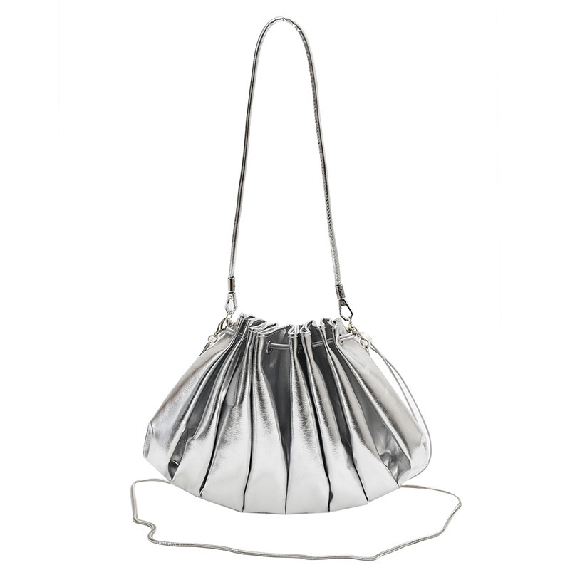 Western Style One Shoulder Crossbody Mini Small Solid Color Square Bag - Image 9