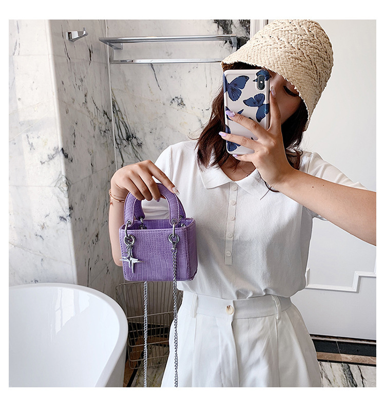 Fashion all-match portable chain shoulder messenger bag - Image 5