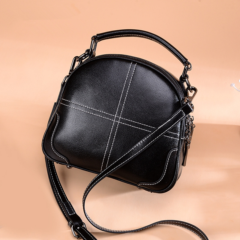 Fashion Simple Portable Leather Handbags - Image 6