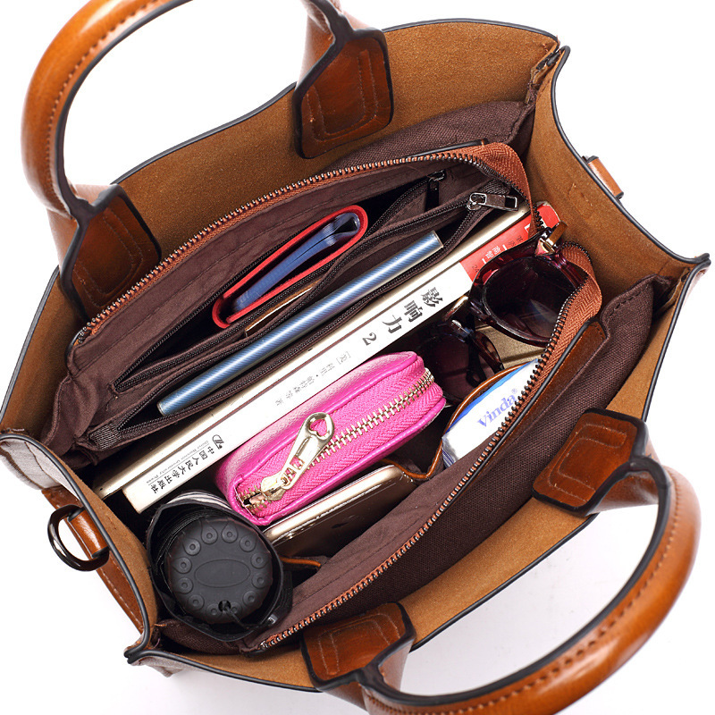 new European style fashion handbag business lady handbag shoulder bag - Image 6