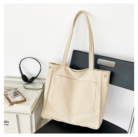 Women's Artistic Simple Vintage Canvas Bag - Image 4