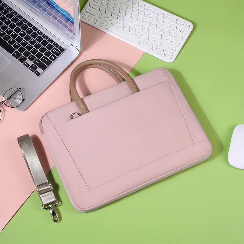 Laptop BagOne Shoulder Laptop Case Meeting Waterproof - Image 8