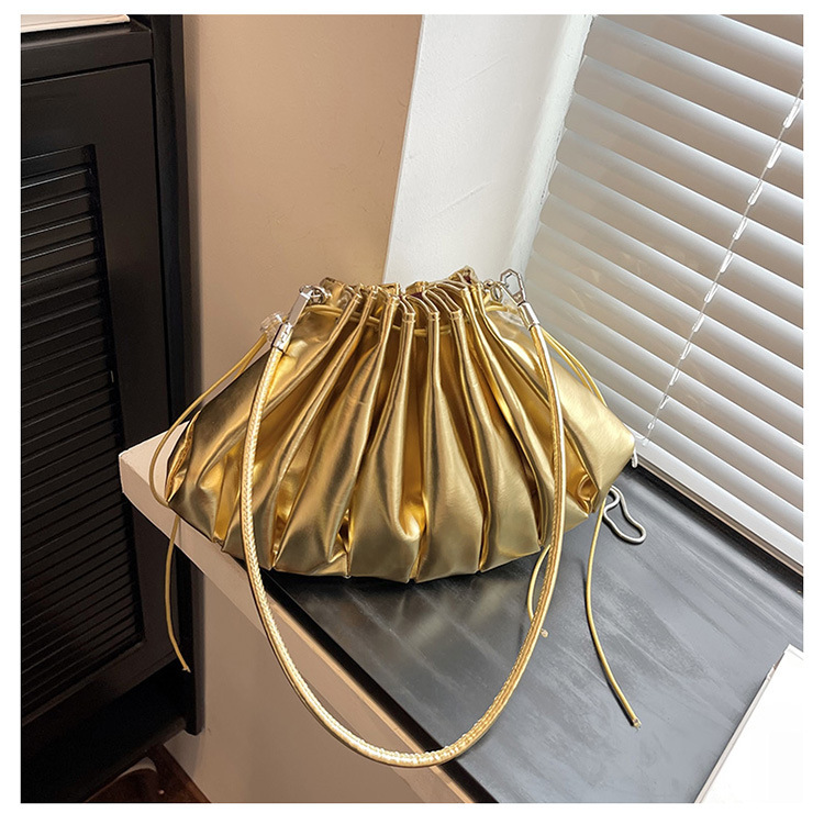 Western Style One Shoulder Crossbody Mini Small Solid Color Square Bag - Image 8