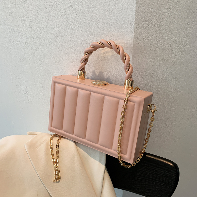Crossbody Small Square Bag Wild Twist Single Shoulder Bag - Image 5