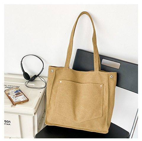 Women's Artistic Simple Vintage Canvas Bag - Image 5